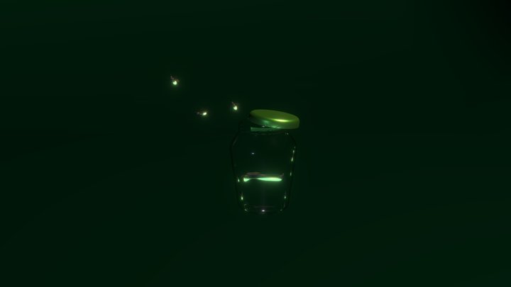 Fireflies-JarAnimation 3D Model