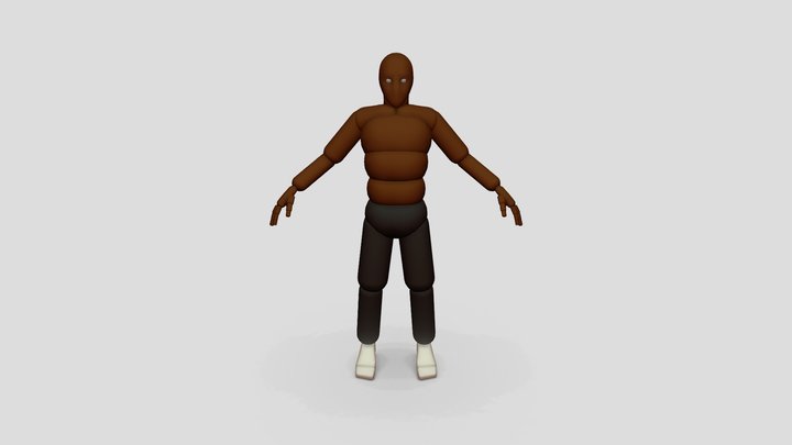 human_blackman_4 3D Model