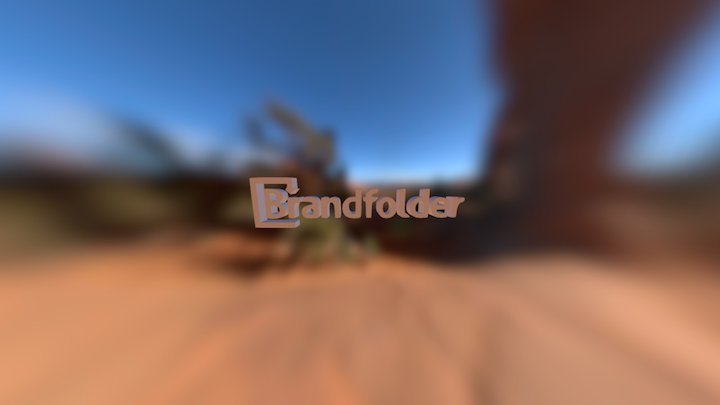 Brandfolder Logo 3D Model
