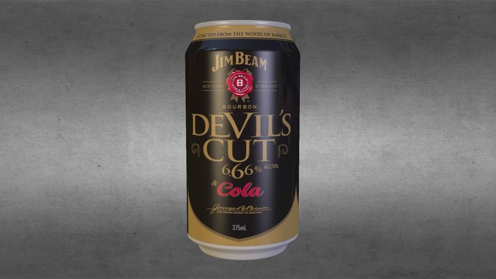 JBDevilsCutCan 3D Model