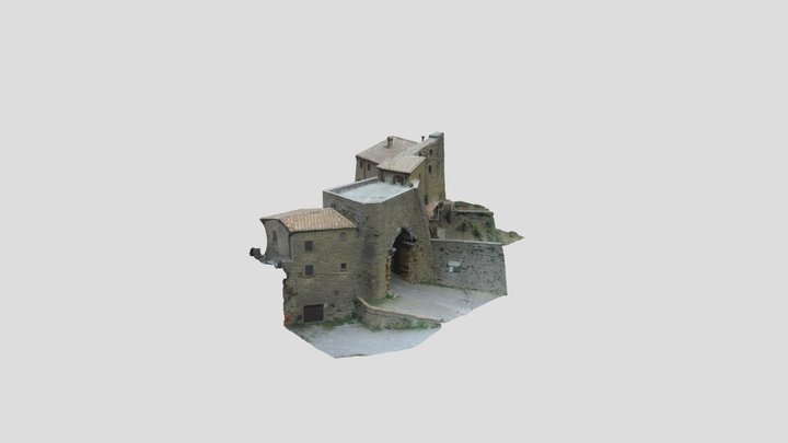 Volterra- Etruscan Arch 3D Model