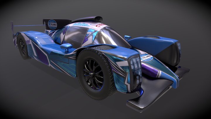 Le masn Escuderia Telmex telcel 3D Model