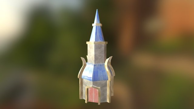 Test Tower2 3D Model