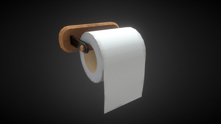 Toilet Roll Holder 3D Model
