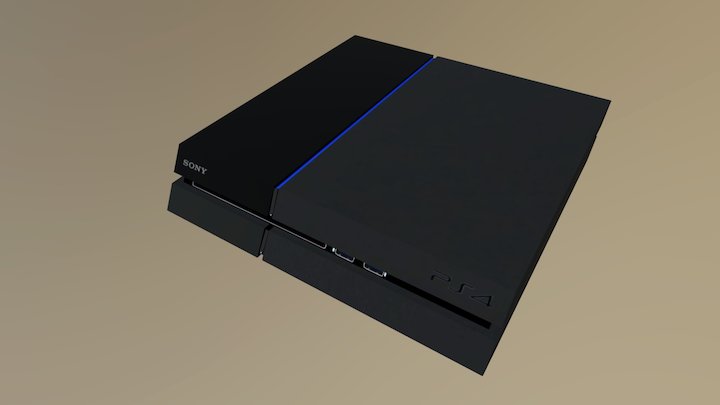 SM PS4 3D Model