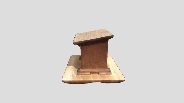 Rotary Club Lectern 3D Model