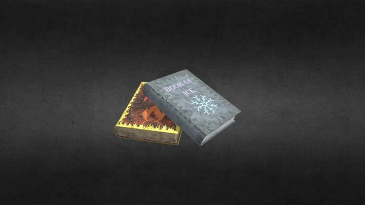 Books 3D Model