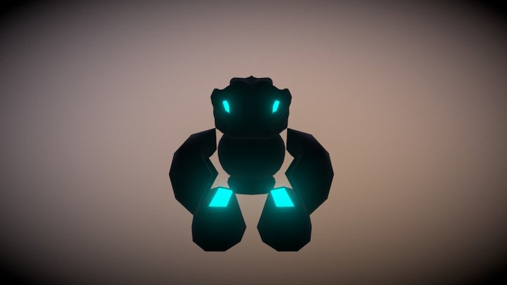 Petra Viventem Idle 3D Model