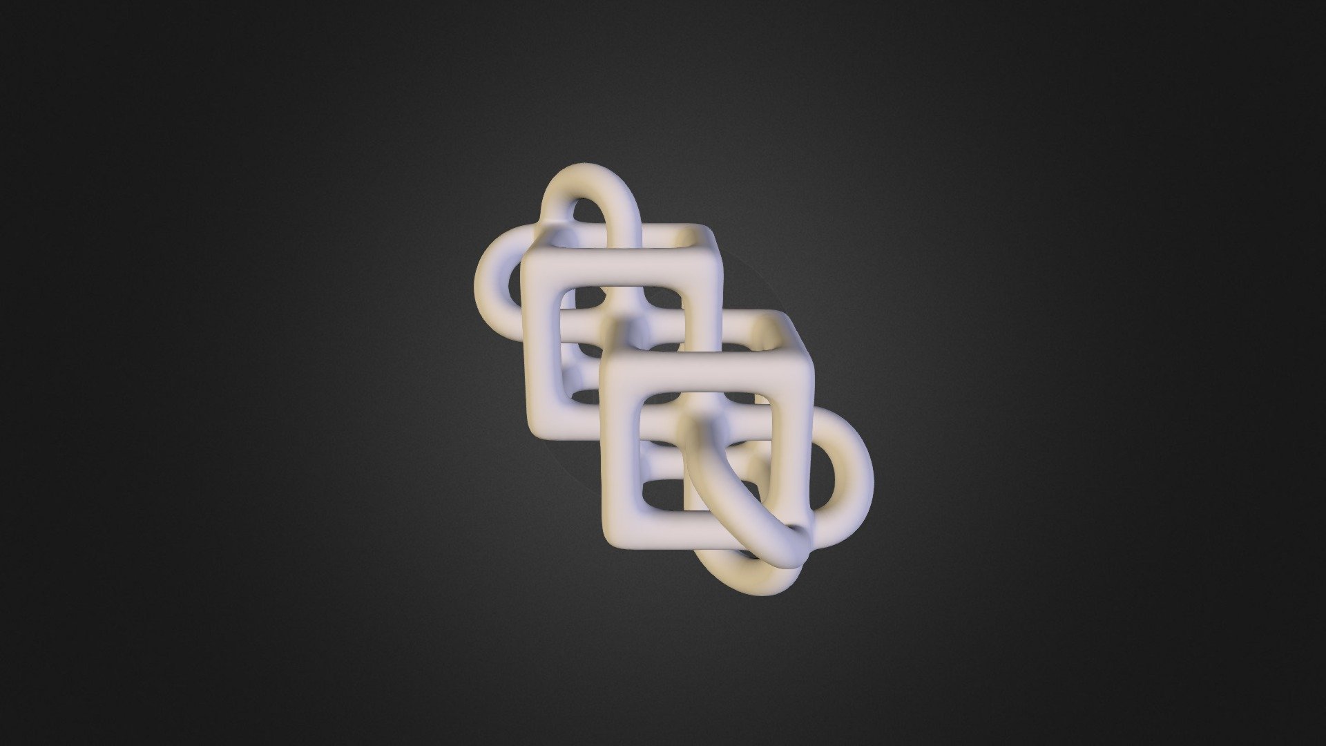 Linked Cubes Link Smth - 3D model by David Harty (@tastypaper) [fe076be ...