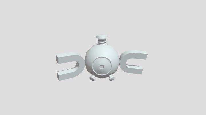 Magnemite Model 3D Model