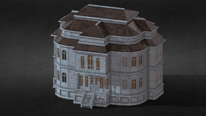 Old Mansion 3D Model