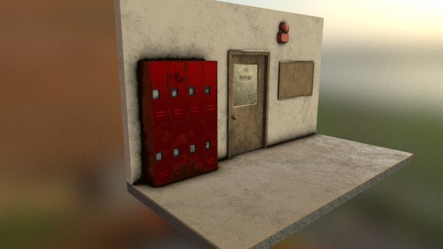 Folyoso / passageway 3D Model