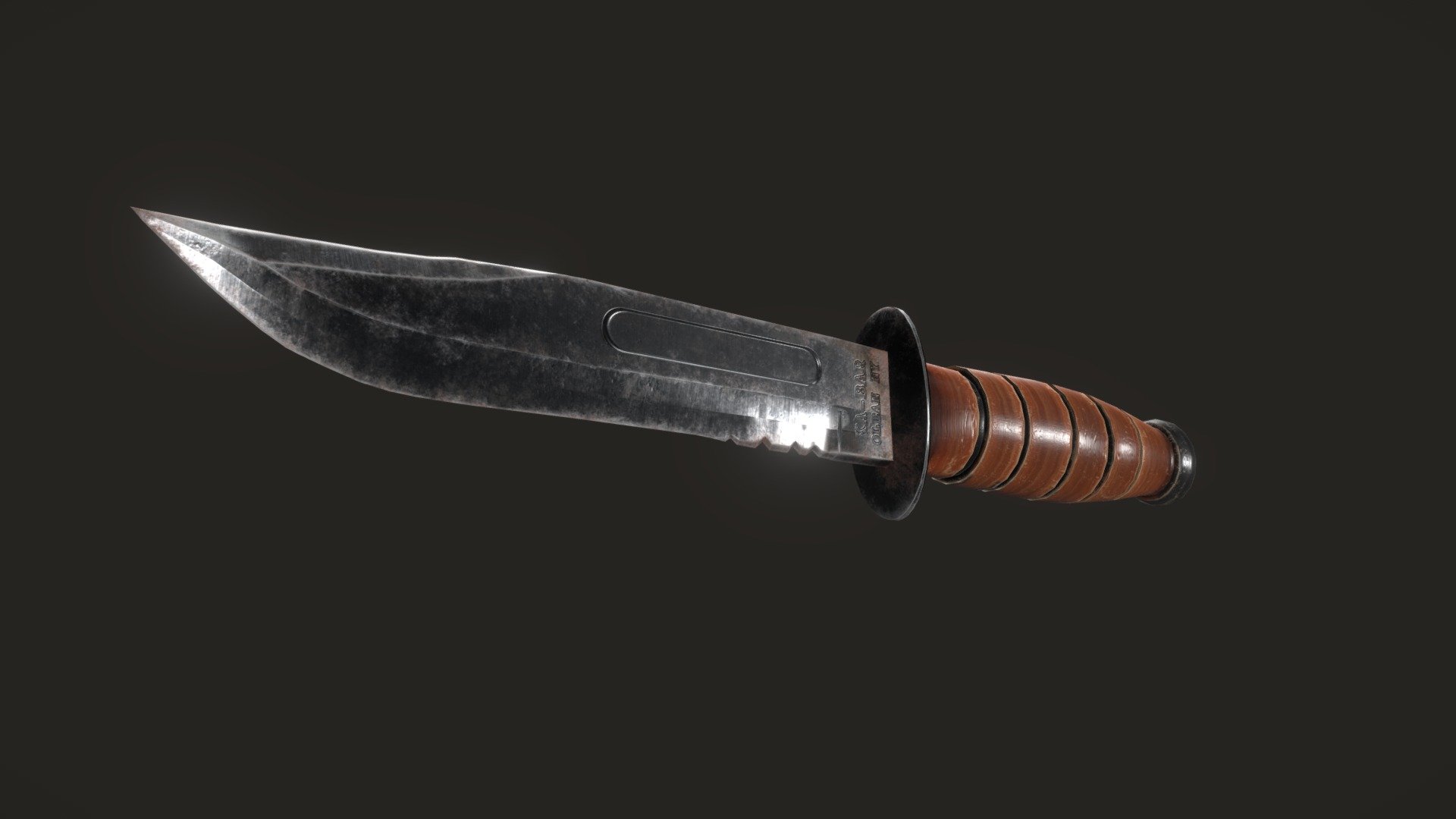 KA BAR US - PBR - 3D model by Mio VH (@Miovh) [fe0b1a5] - Sketchfab