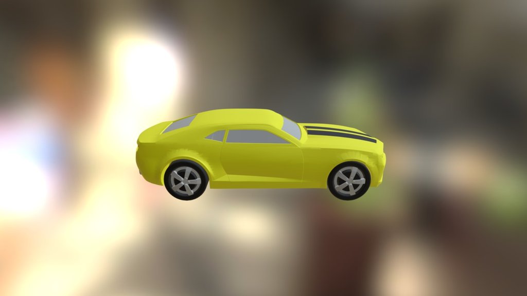 Chevrolet Camaro 3D Model for 3D Printing