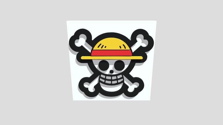 Luffy's Pirate Flag — One Piece