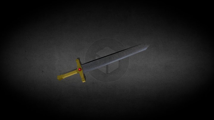 medieval sword 3D Model