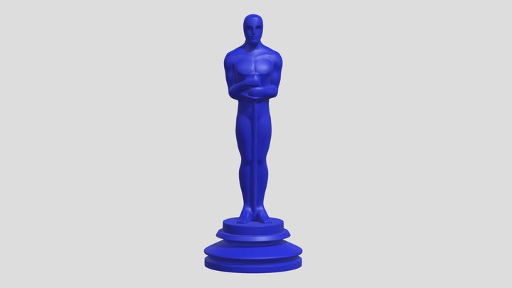 Academy Awards Oscar Statuette Modelo 3D - Descargar Vida y Ocio on