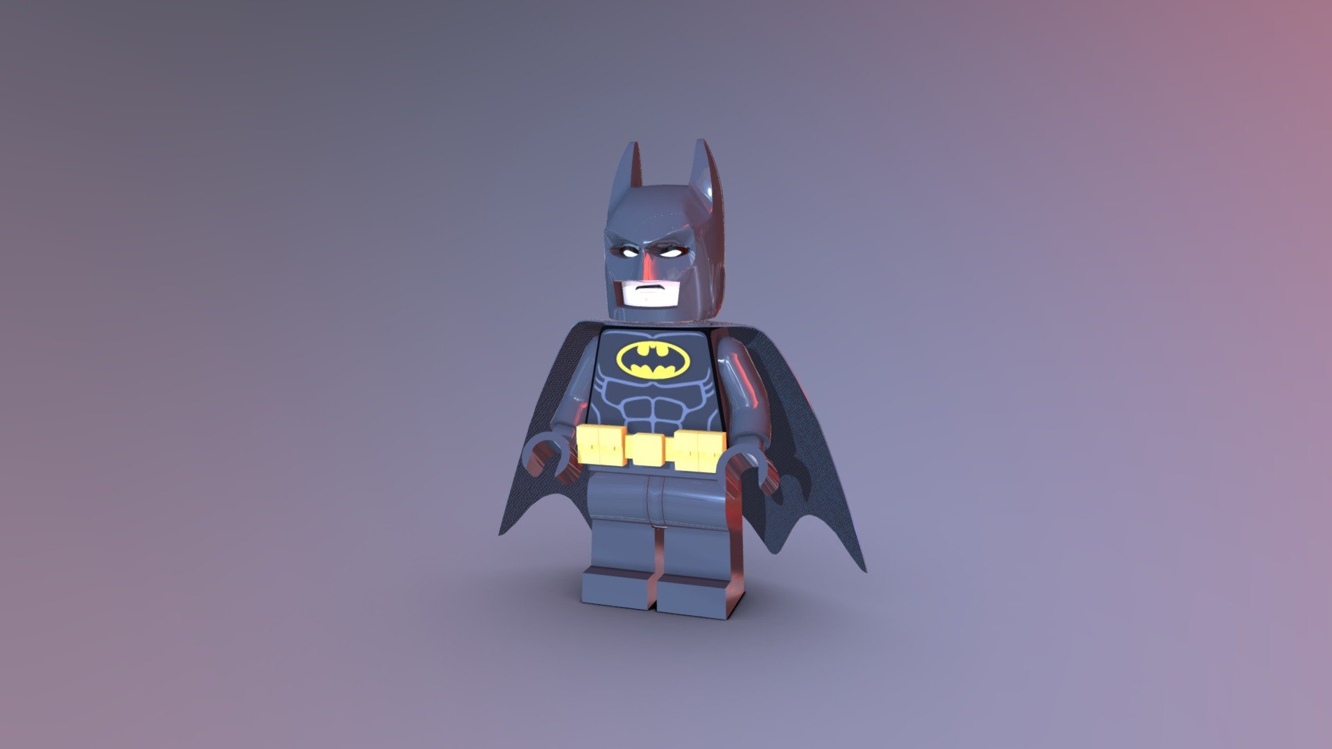Lego Batman 3D Model ( From The Lego Batman) - Download Free 3D model by  Lego Mania (@dankmememe) [fe0de34]