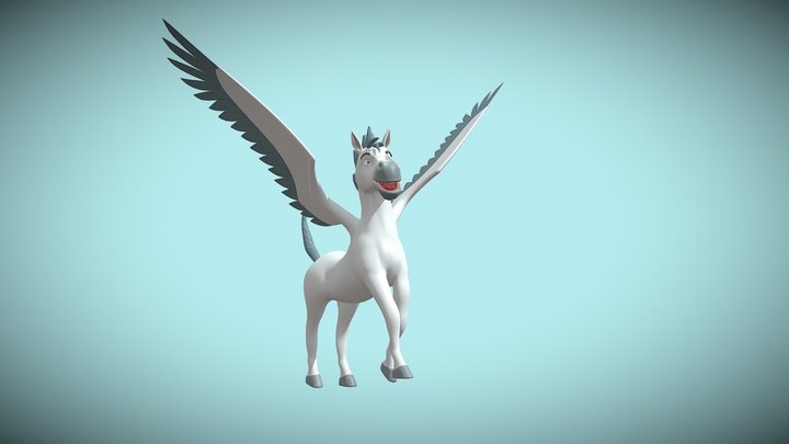 Pegasus 3D Model