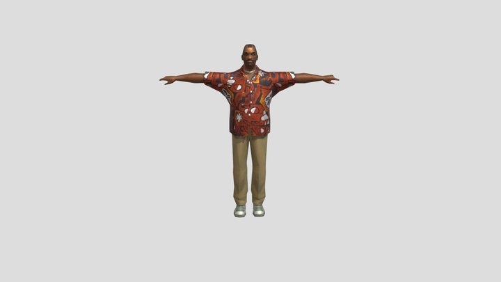 Victor Vance gta vc rigged 3d model 3D Model