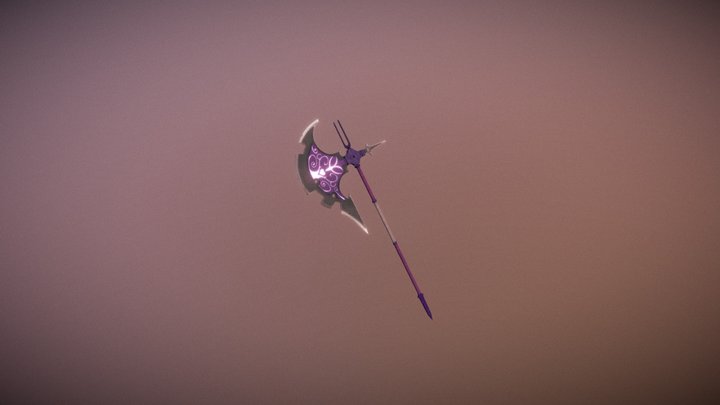 Rory Mercury- Halberd 3D Model