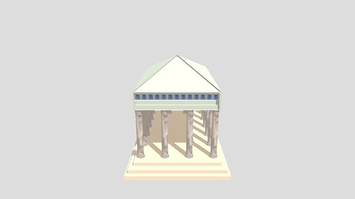 Sort of a greek temple 3D Model