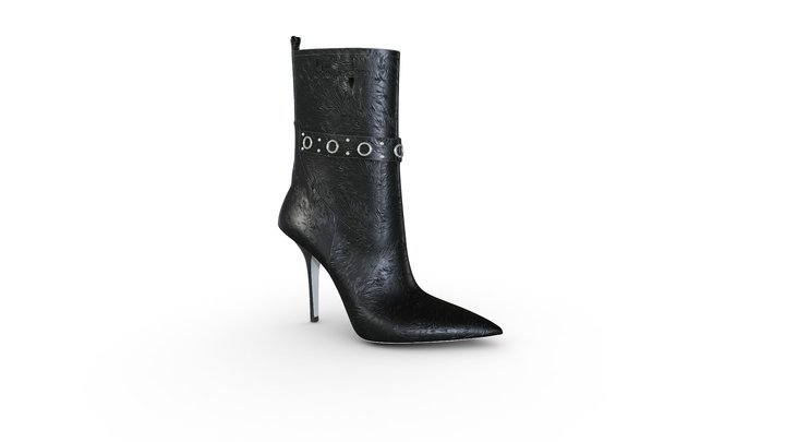 Dsquared2 - Gothic Ankle Boots (exercise) 3D Model