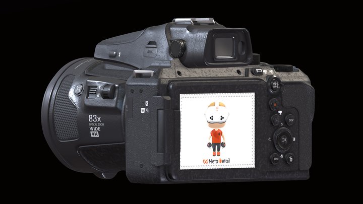 Camara Mtrl - Nikon – Gratis 3D-model STL