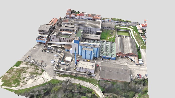 Usine Saint-Louis - Marseille 3D Model