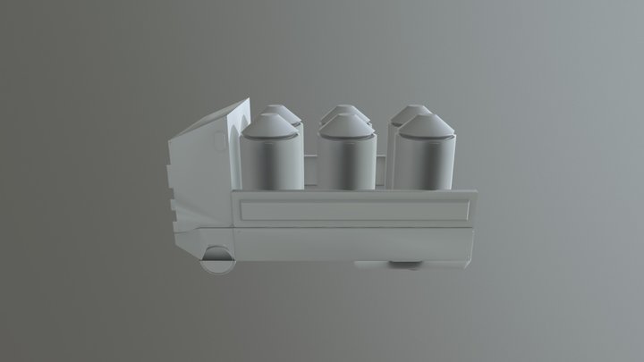 Truck Model 2 3D Model