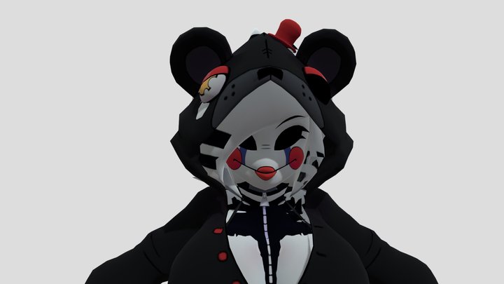 Marie (Updated) (Puppet Fnaf❓️......) 3D Model
