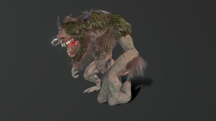 Magni The Forest Guardian 3D Model