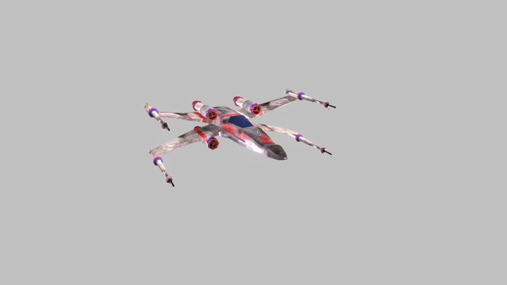 XWing 3D Model