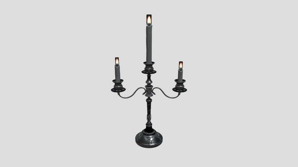 Ornate Candle Stand