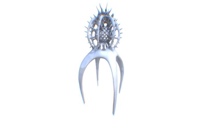 Radiolarian: Spumellaria 3D Model