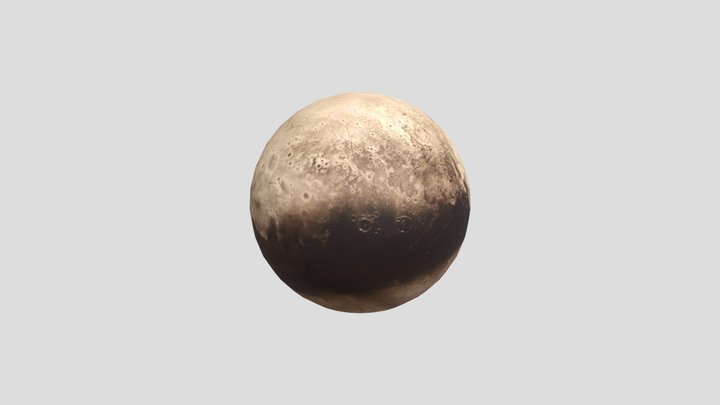 Plutón 3D Model