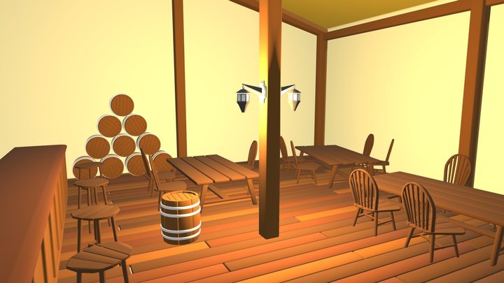 Tavern Color 3D Model