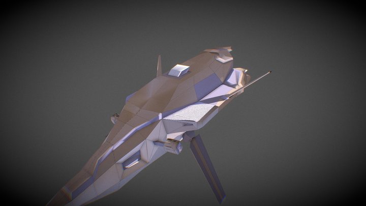 Juan Diego Umaña :: Nave 03 COLORES 1 3D Model