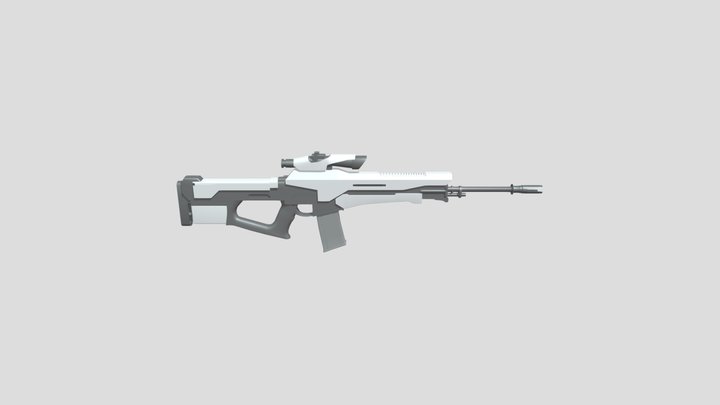 Пушка 3D Model