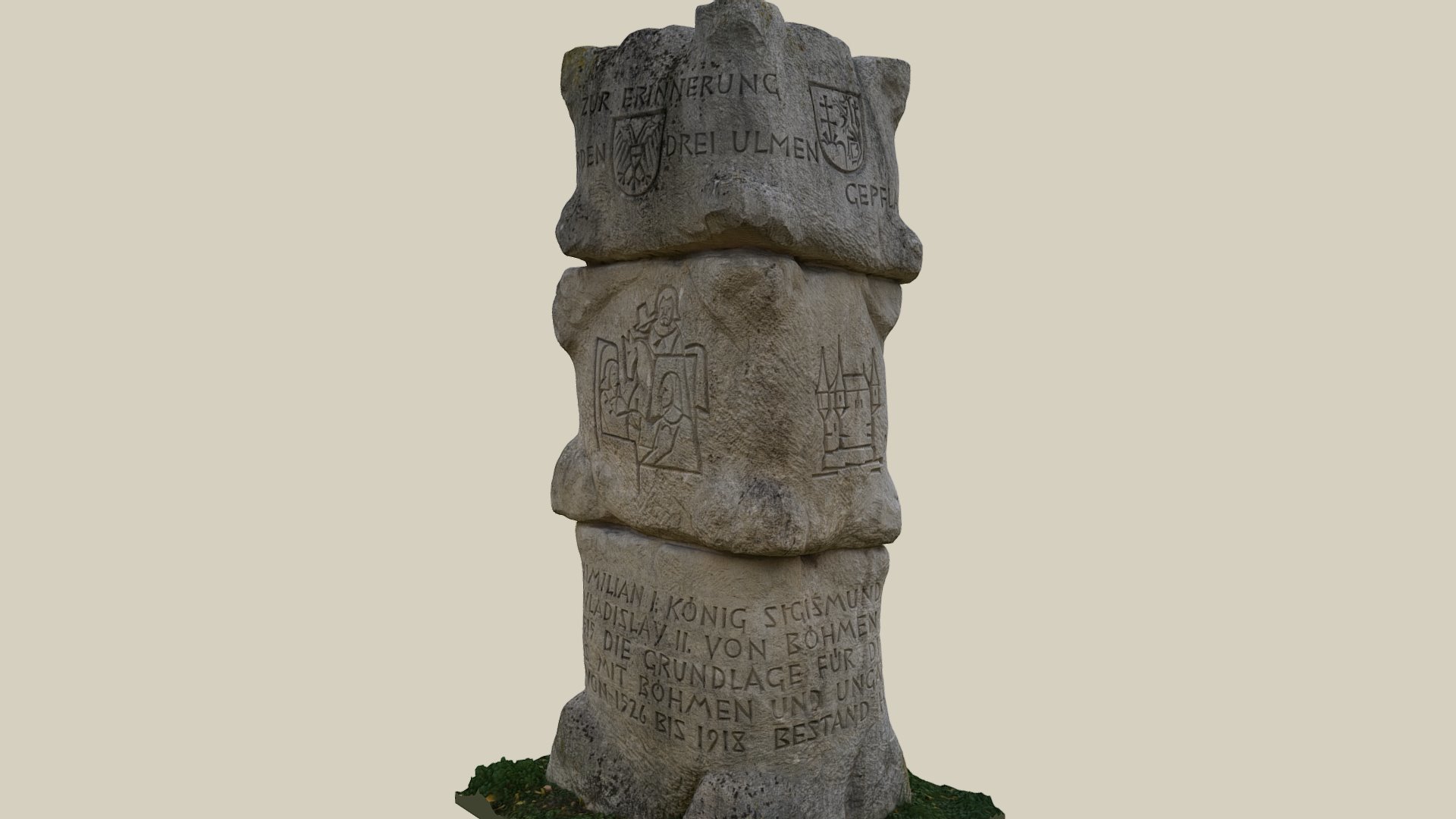 Zu den drei Rusten — Sketchfab embed 3D viewer