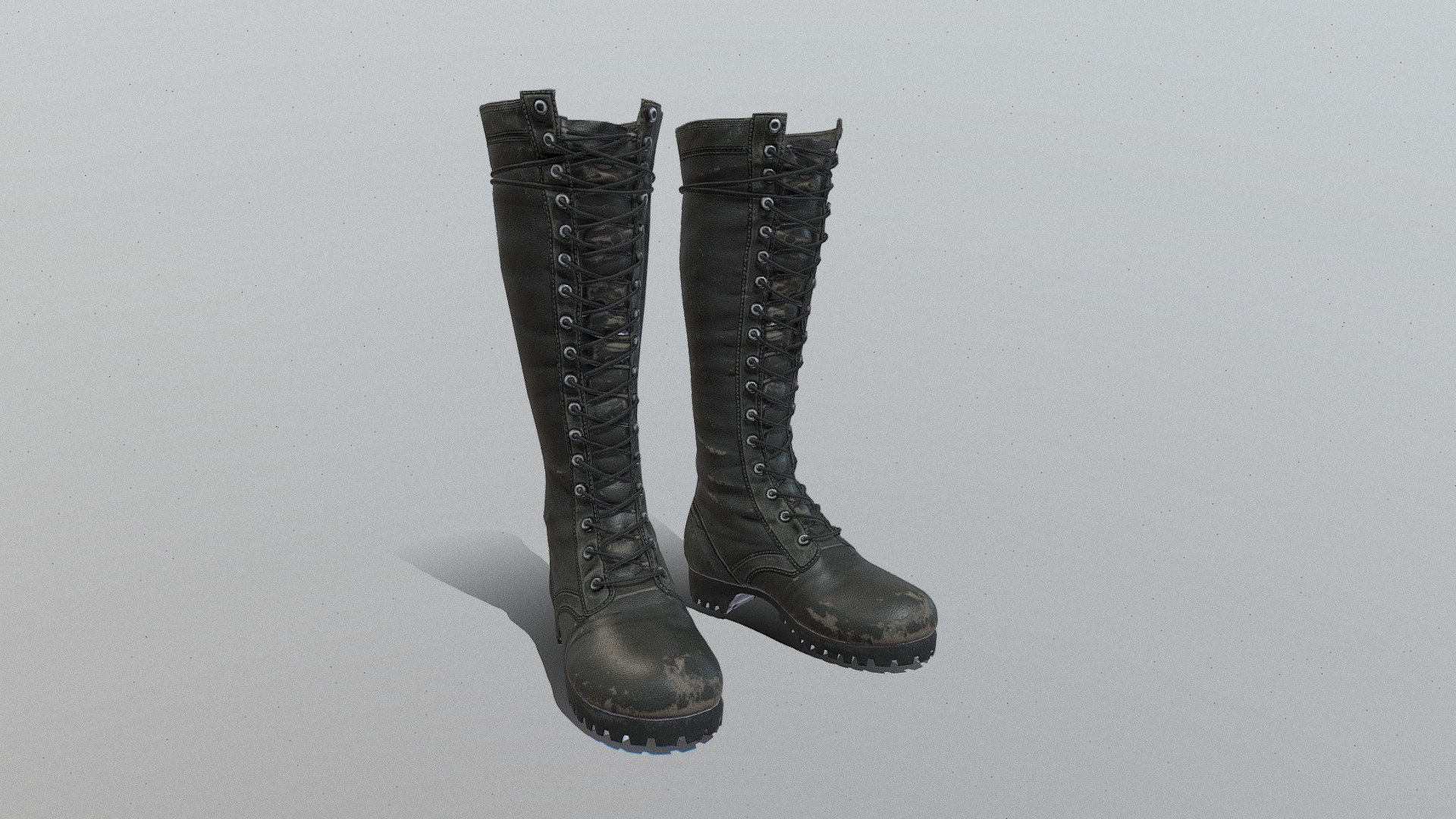 Leather Boots - Buy Royalty Free 3D model by Pbr_Studio (@pbr.game ...