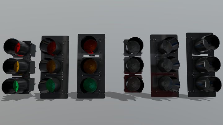 McCain PV Traffic Signal heads DEMO – Modèle 3D gratuit STL