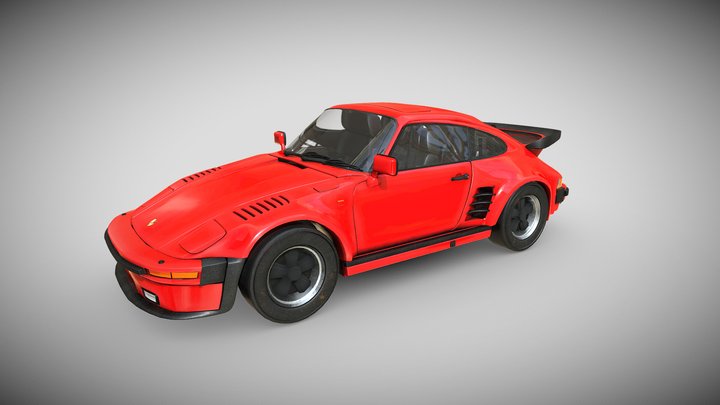 Porsche 911 Flatnose 3D Model