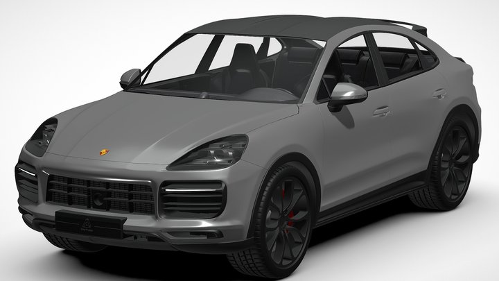 Porsche Cayenne Turbo GT 2022 3D Model