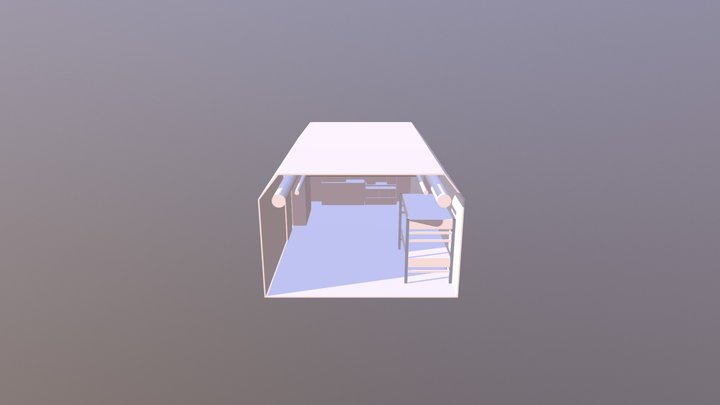 Bunker Stage 1 3D Model