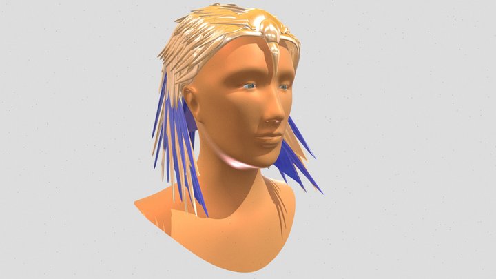 Egyptian Headsculpt 3D Model
