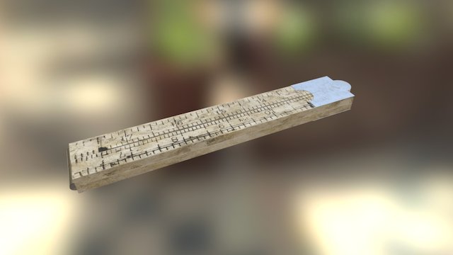 Ruler 3D Model