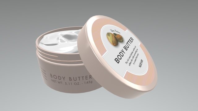 Noevir- Body Butter - product test 3D Model