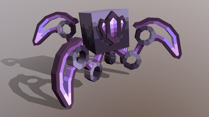 Amethystrobot 3D Model