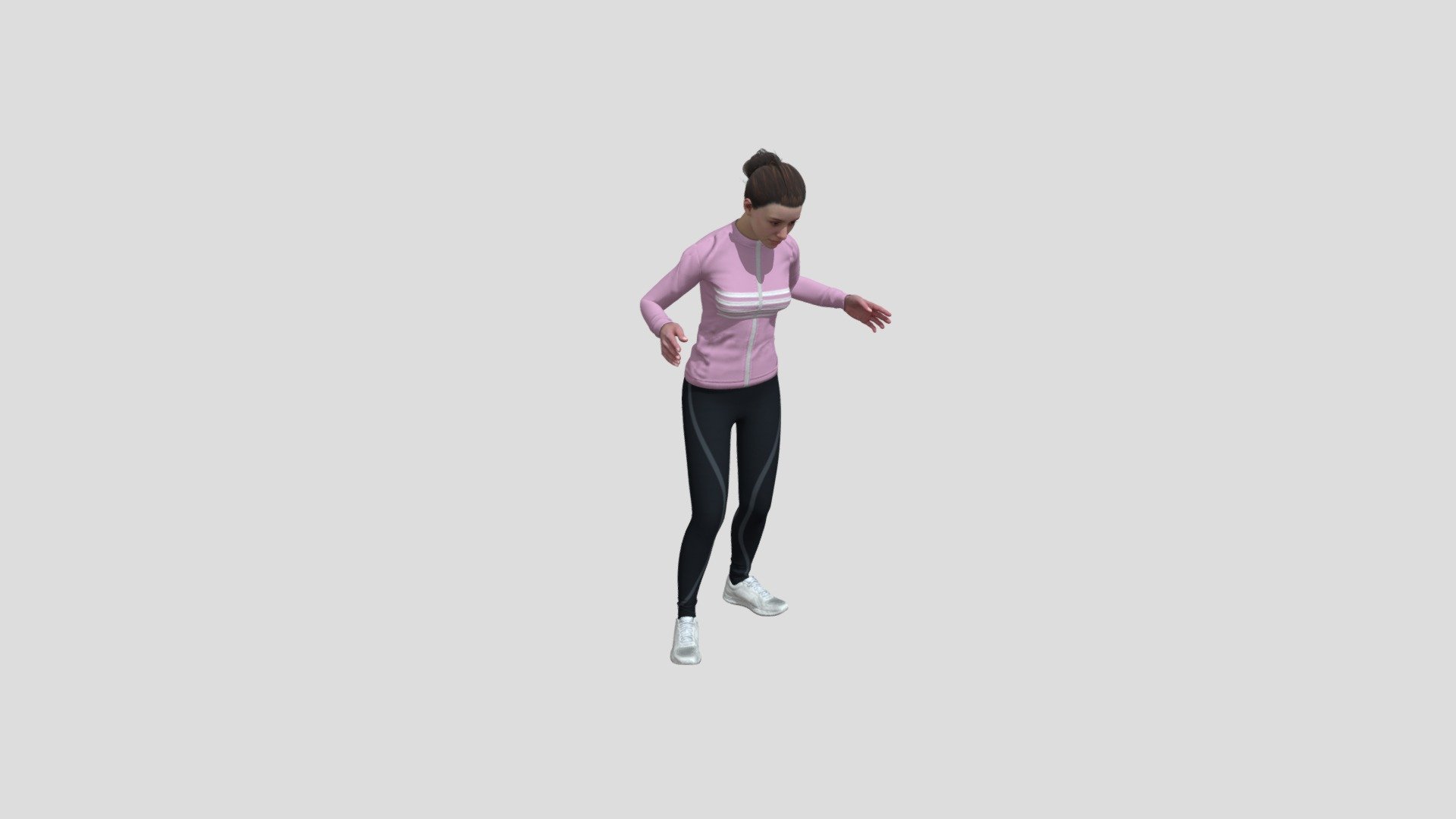 Girl Talking - Download Free 3D model by myzatulsarah [fe1a22b] - Sketchfab